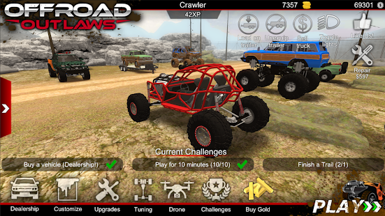 Offroad Outlaws MOD APK android 4.0.0 Screenshot