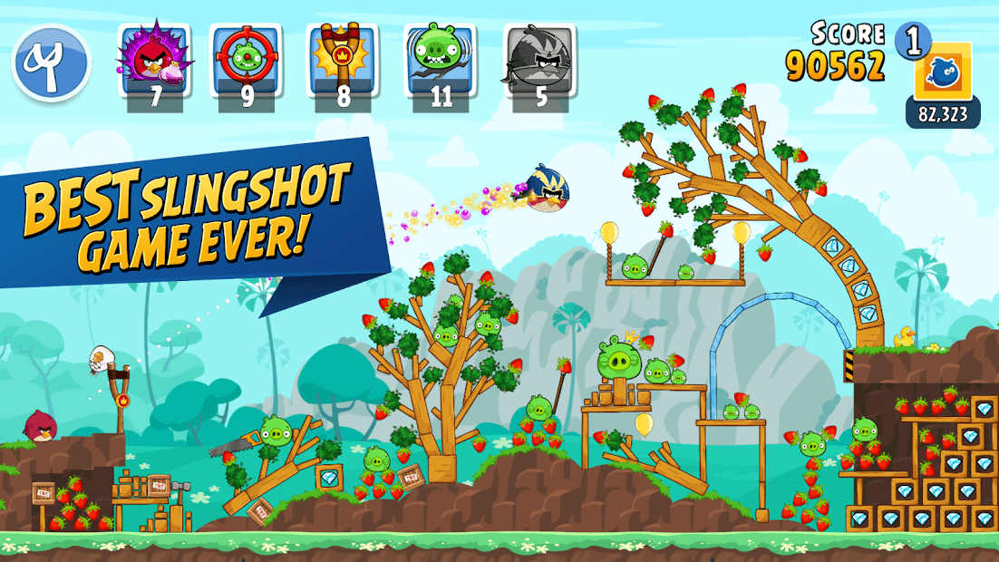 angry birds friends mod apk download