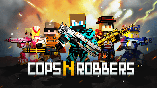 Cops N Robbers 3d Pixel Craft Gun Shooting Games Mod Apk Android 9 6 5