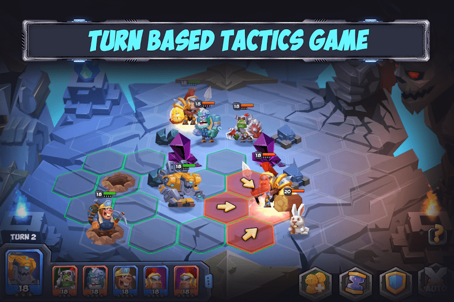 tactical monsters rumble arena tactics mod apk