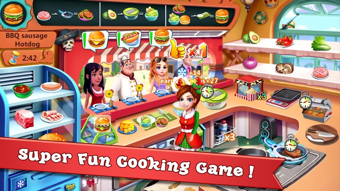 Rising Super Chef Craze Restaurant Cooking Games MOD APK android 4.5.2