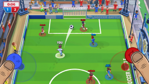 Soccer Battle 3v3 PvP MOD APK android 1.4.0 1 Soccer Battle 3v3 PvP MOD APK Android 1.4.0 Screenshot