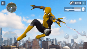Spider Rope Hero Gangster New York City MOD APK android 1.0.15 1 Spider Rope Hero Gangster New York City MOD APK Android 1.0.15 Screenshot