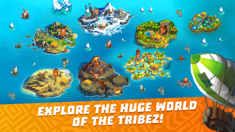 atualizar the tribez: build a village mod dineiro