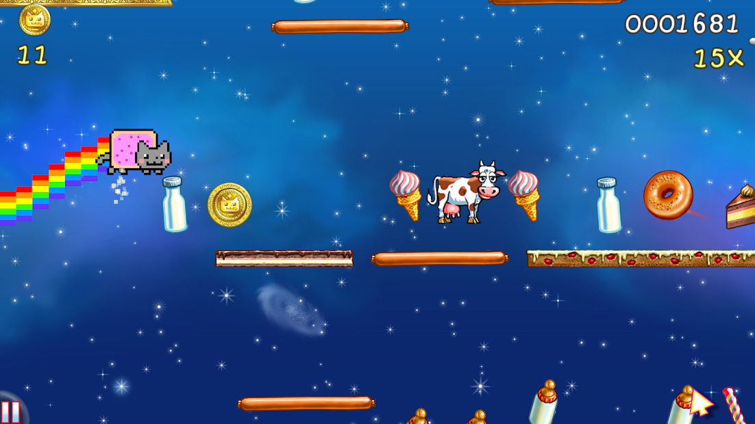 nyan cat lost in space unlimited coins