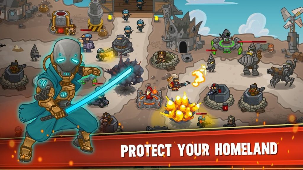 download the new version for android Tower Defense Steampunk