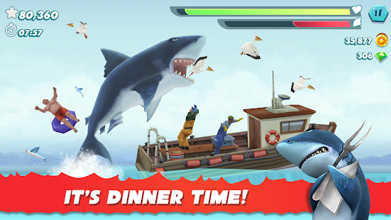 Hungry Shark Evolution Offline survival game MOD APK  