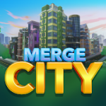 Merge City Building Simulation Game MOD APK android 1.0.2366