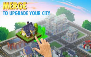 Merge city building simulation game mod apk android 1.0.2366 screenshot