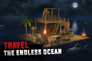 Raft survival ocean nomad simulator mod apk android 1.184 screenshot
