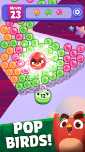 Angry birds dream blast bubble match puzzle mod apk android 1.31.2 screenshot