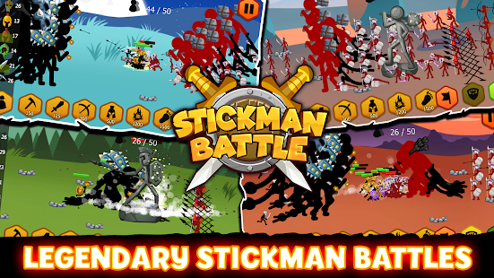 Stickman Battle 2021 Stick Fight War MOD APK android 1.6.12