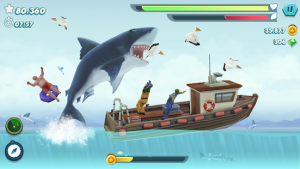 Hungry Shark Evolution Offline survival game MOD APK android 8.7.0 1 Hungry shark evolution offline survival game mod apk android 8.7.0 screenshot