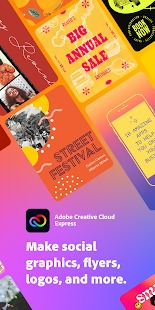 Creative cloud express design mod apk1